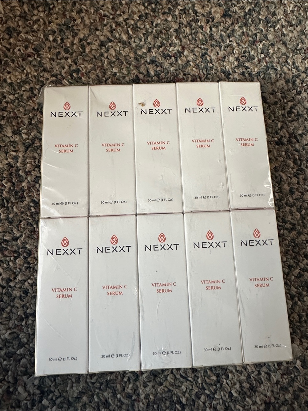 Brand New NEXXT Vitamin C Serum 10-Piece Bulk Bundle